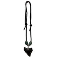 Megalodon Tooth Necklace - full length view
